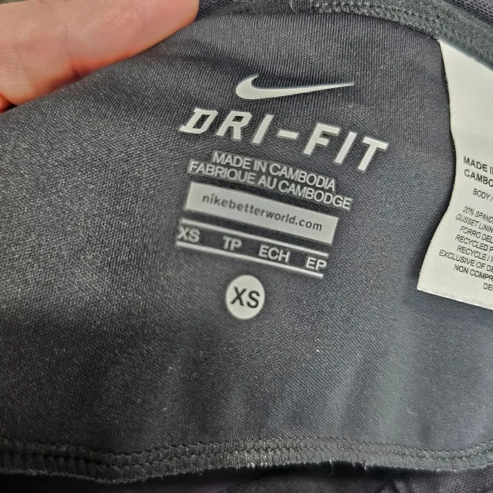 Nike leggings xs black running gym workout athletic